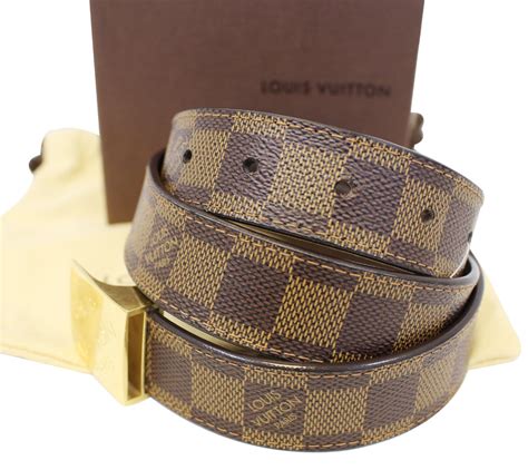 louis vuitton men belt authentic